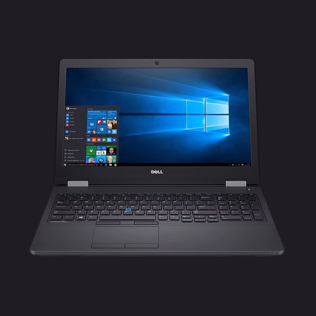 Dell Latitude 5570 Intel Core i7-6600U Processor, 16GB RAM, 256GB SSD, 15.6″ Display, Backlit Keyboard, Numeric Keypad, Fingerprint Reader, HDMI & VGA Ports